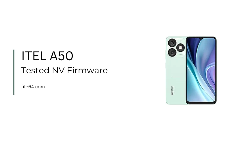 iTEL A50 A667LP Nvdata & NvRam File Tested File