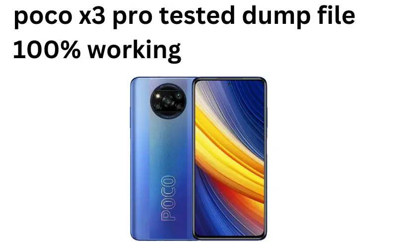 Poco x3 pro (vayu) dump file tested