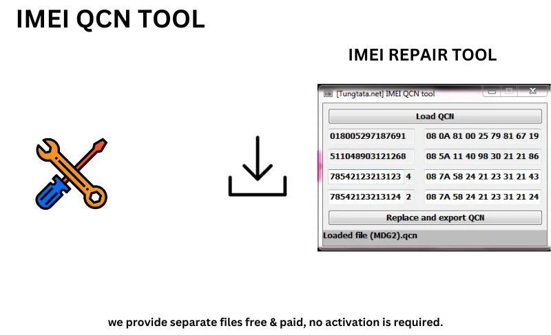 Tungata Qcn Tool IMEI Repair Tool