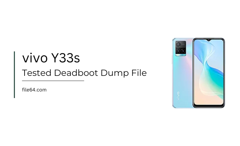 VIVO Y33S Dump File New Security Full Dump Unlock Tool