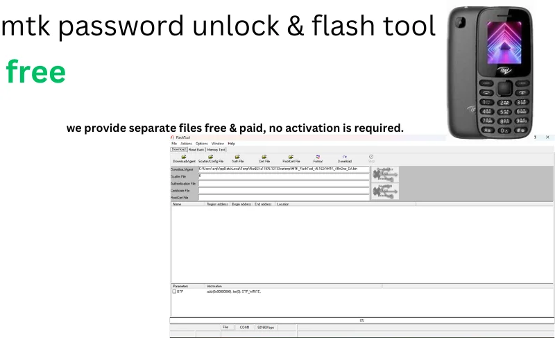 MTK FLASH TOOL V5.1624